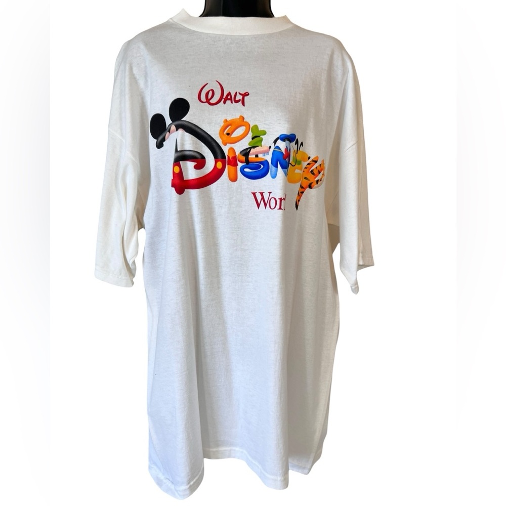 Vintage 90s Mickey Inc Walt Disney World Crewneck Tee